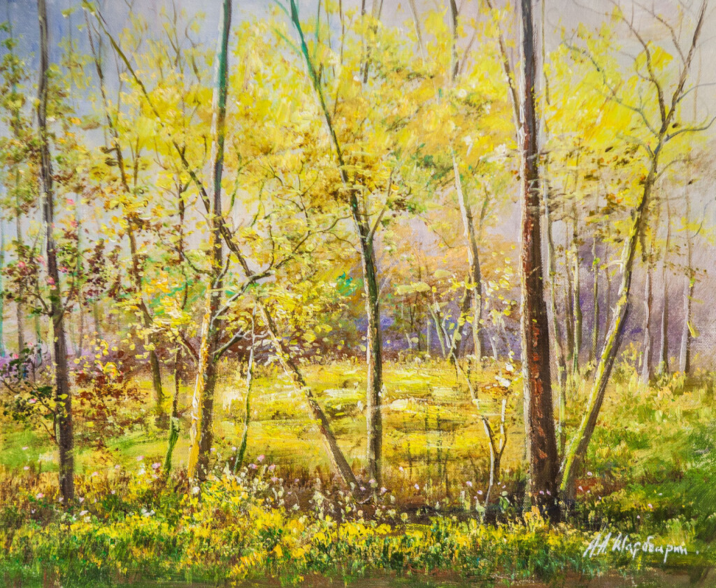 Весной в лесу