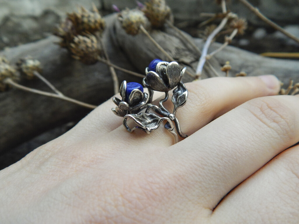 Кольцо черника