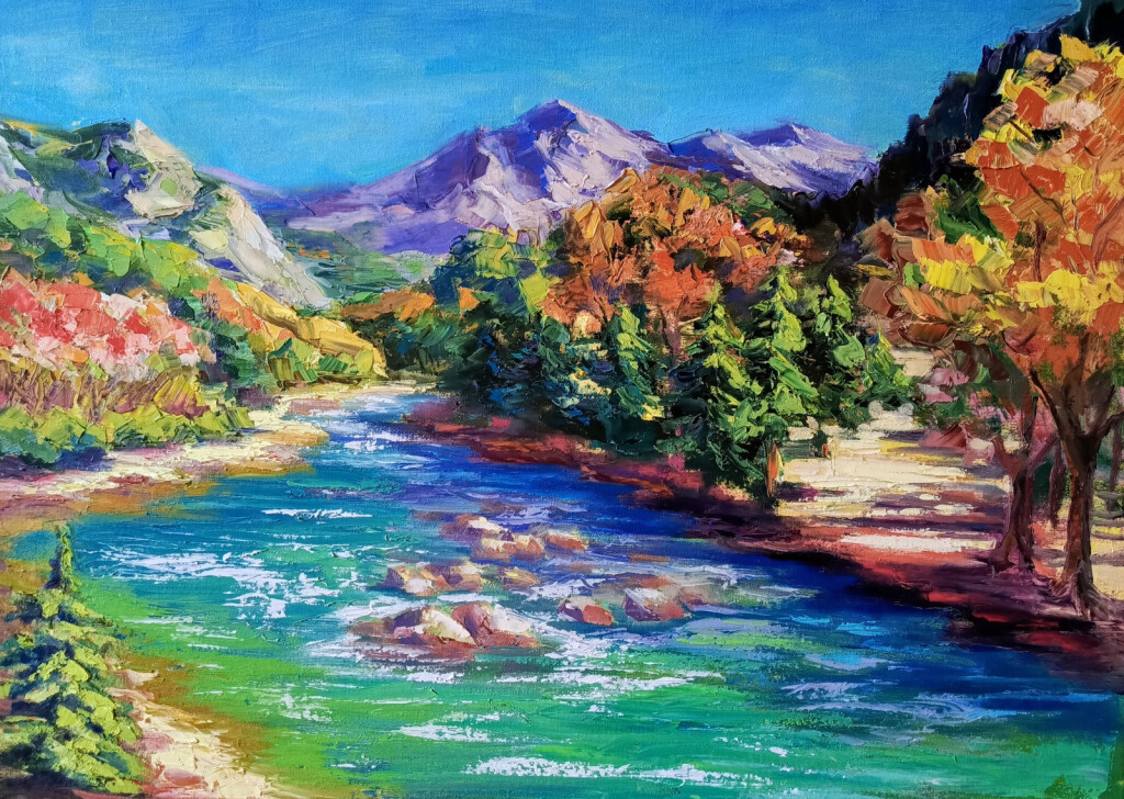 Ранняя осень в горах