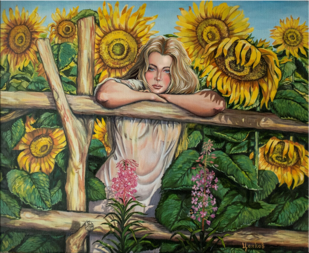 Подсолнухи