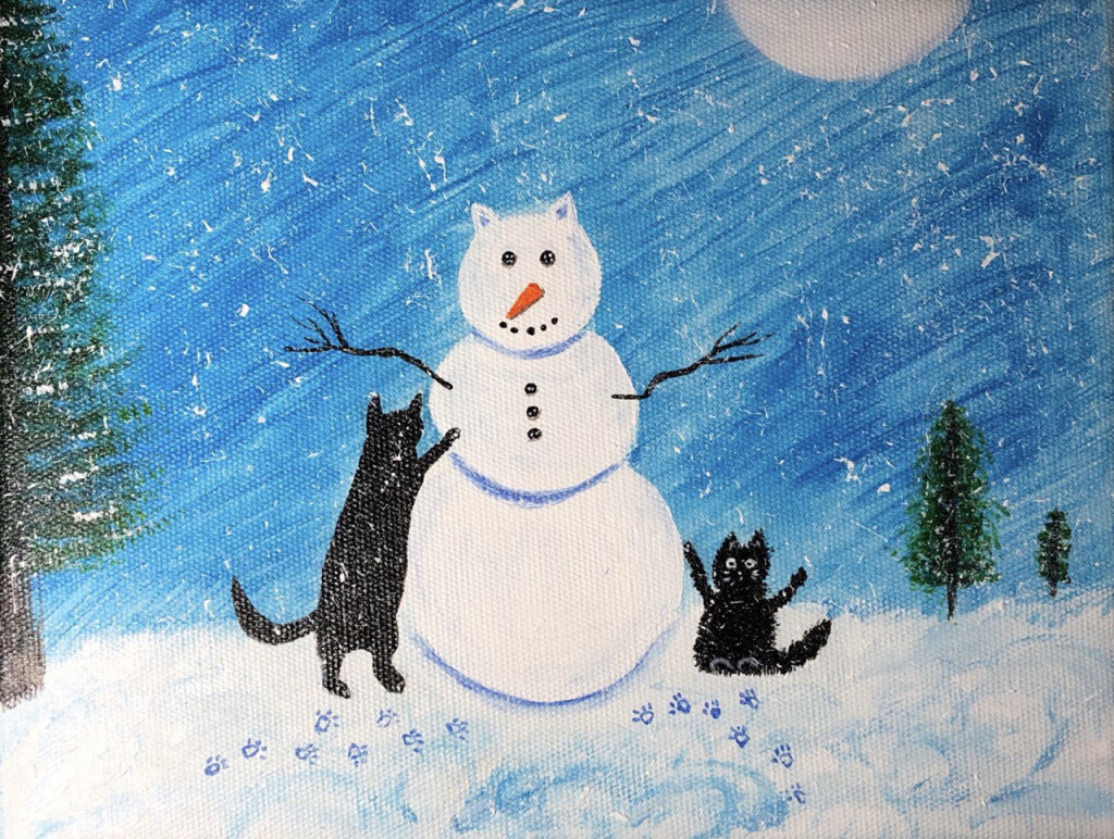 Котоснеговик