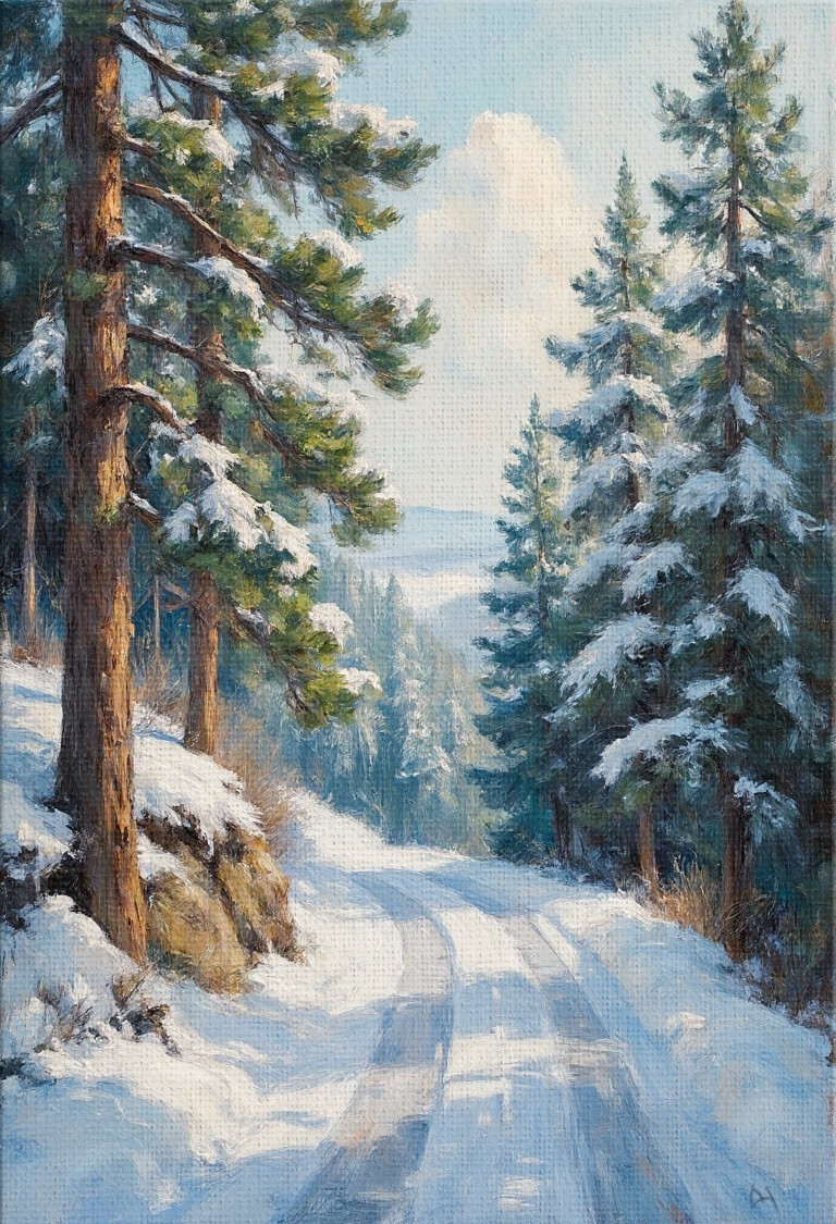 Лесная дорога