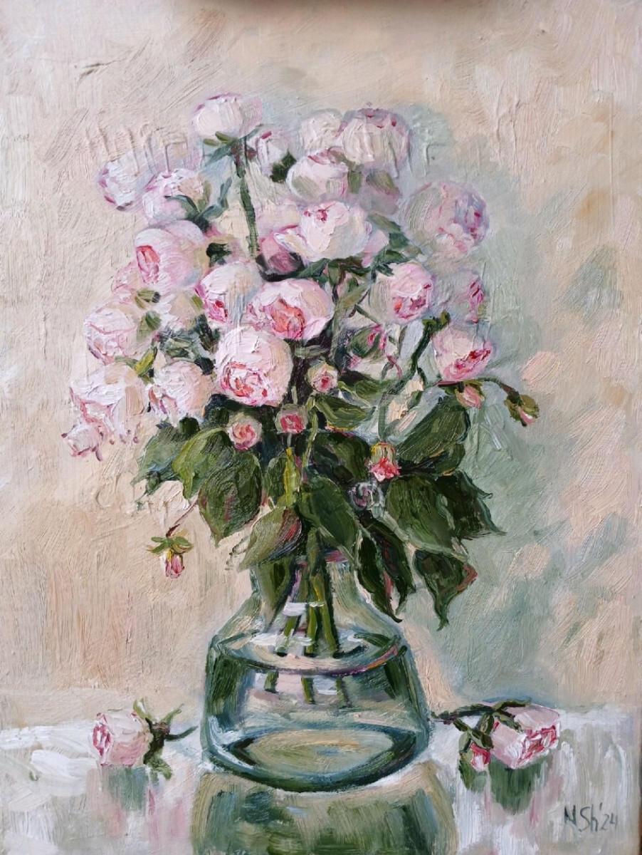 Нежные розы