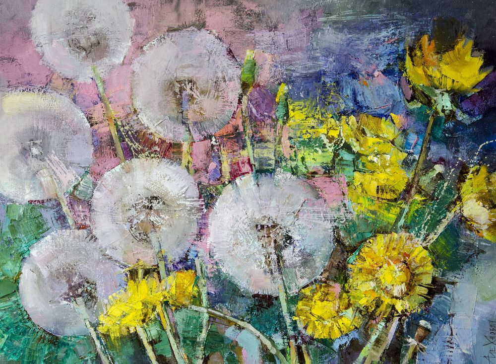 одуванчики