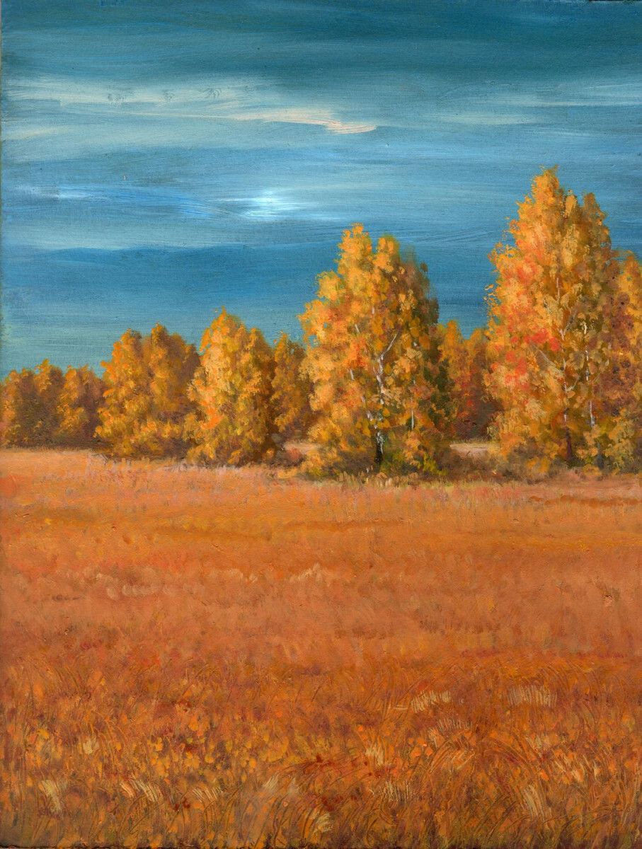 Среди полей. Октябрь 2