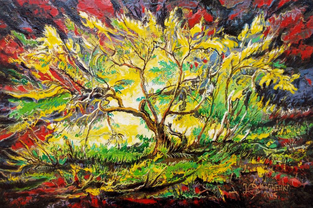 Летний вечер.