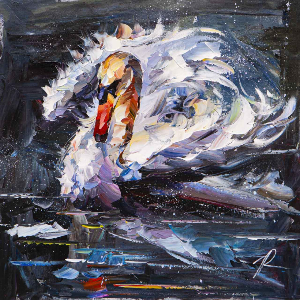 Лебедь. Танец на воде