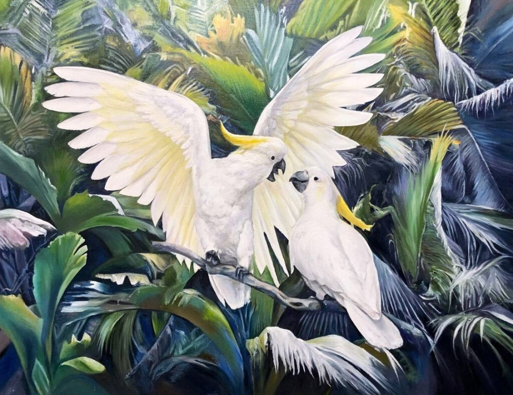Какаду в тропиках