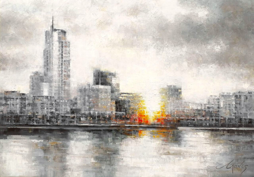 Вечерний город