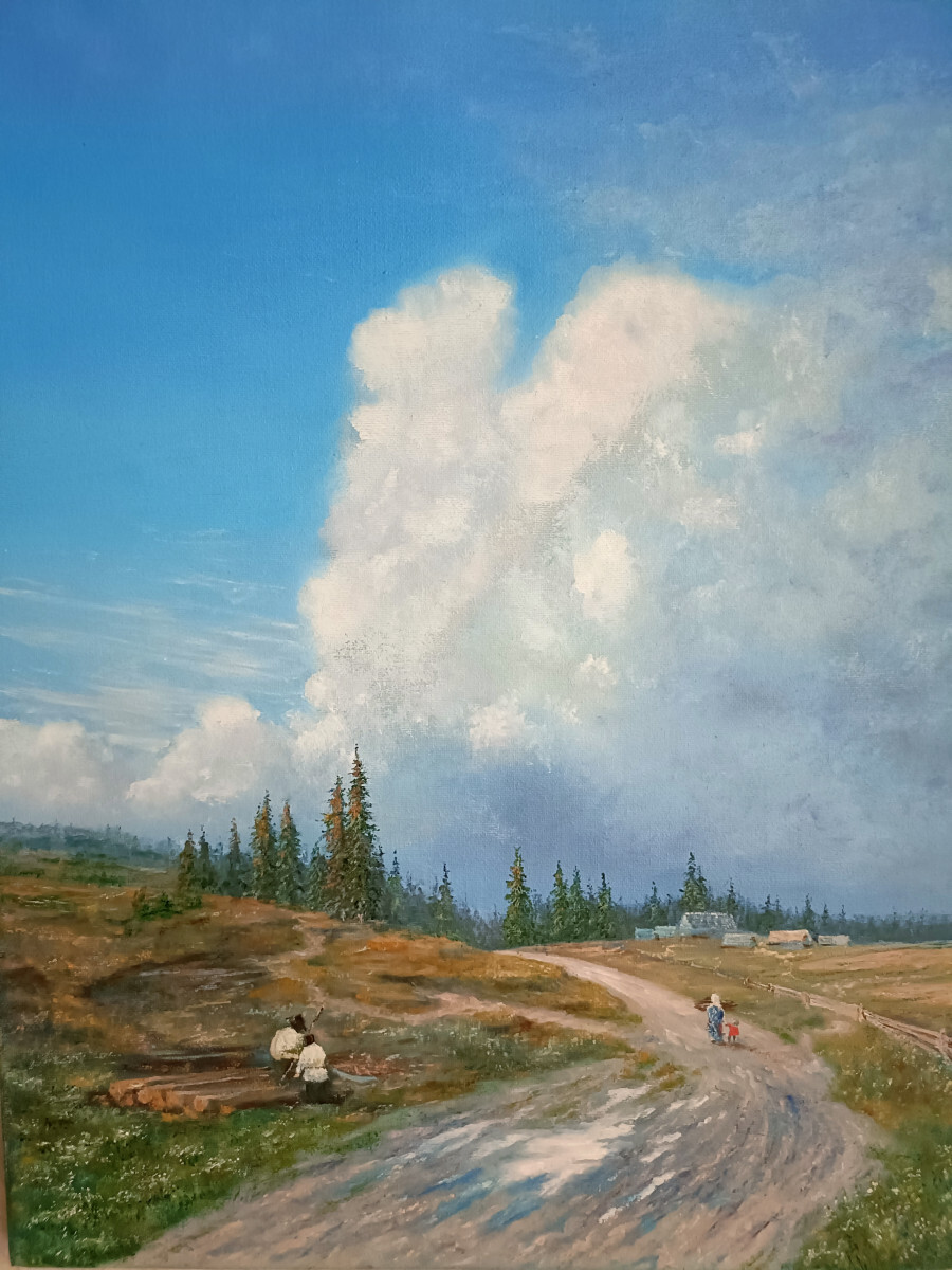 По мотивам Ф.Васильева.