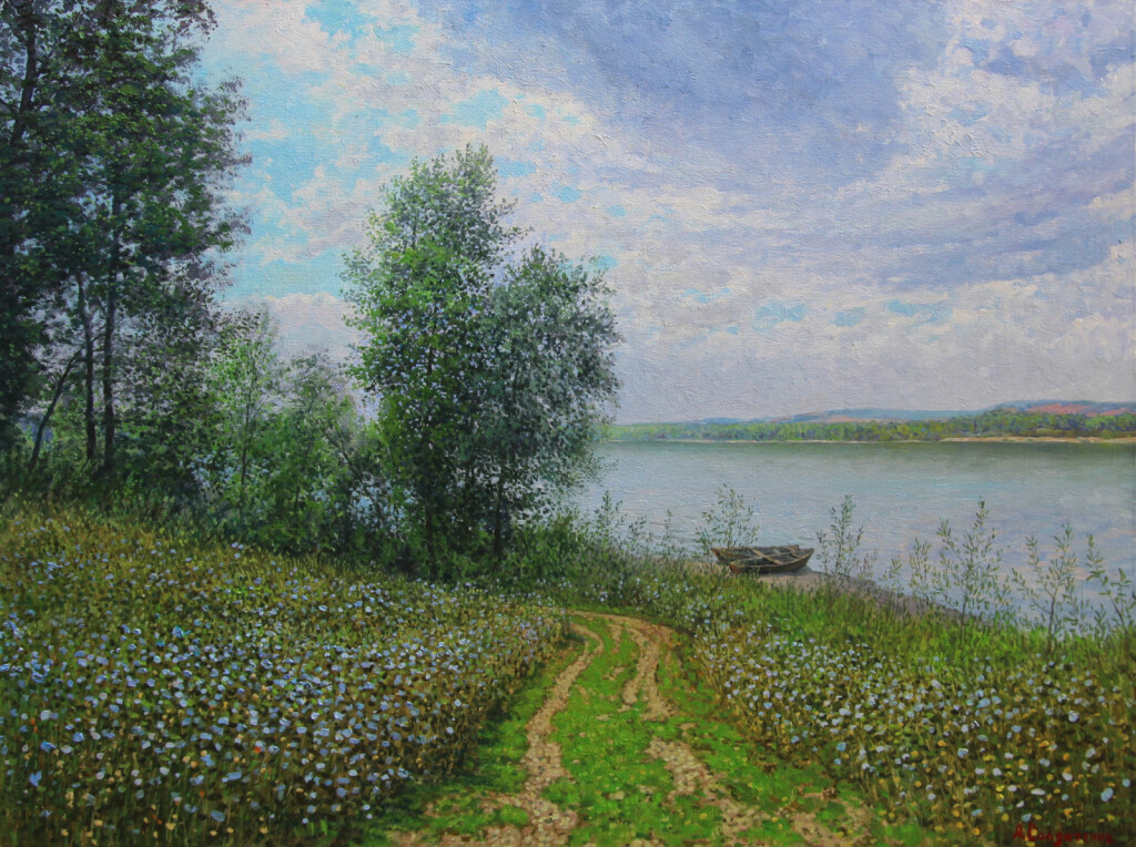 На Волжском берегу