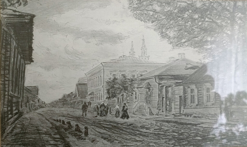 Полоцк.Ул. Евфросинии Полоцкой.