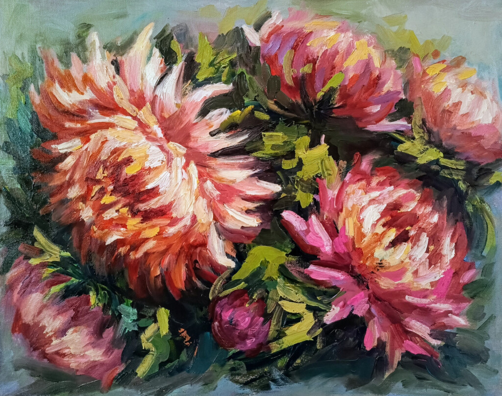 Осенний вальс цветов