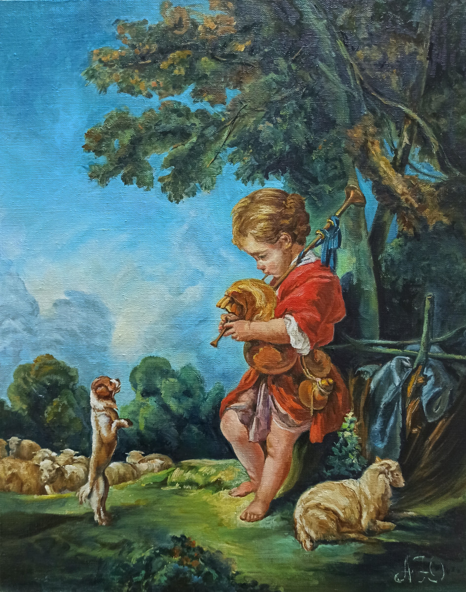 Юный пастушок