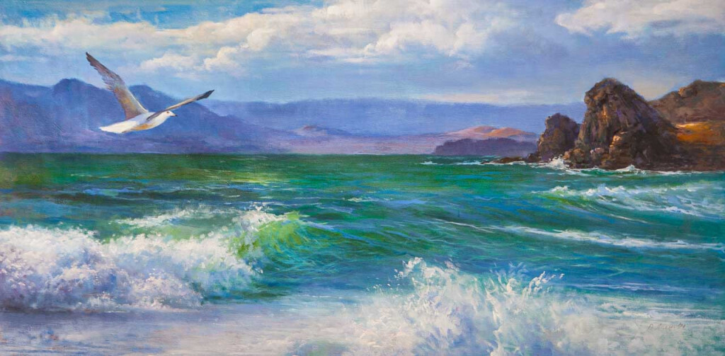 Чайке белой снится море...