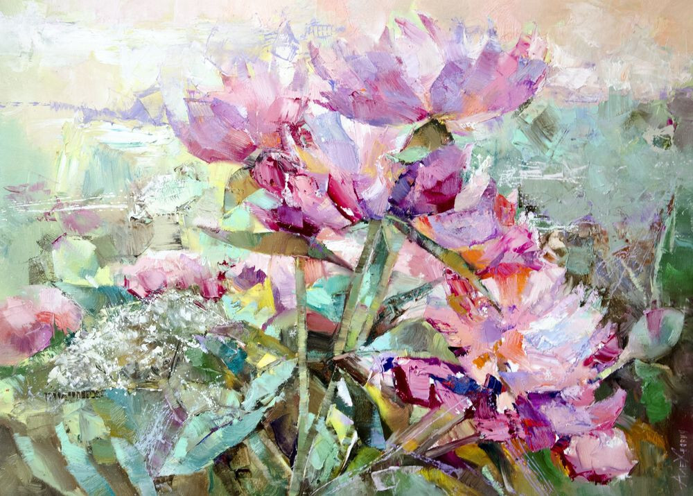 цветущий пион