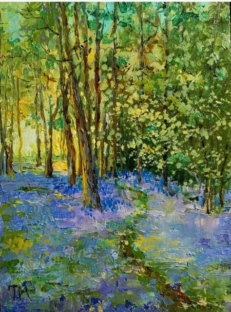 В весеннем лесу