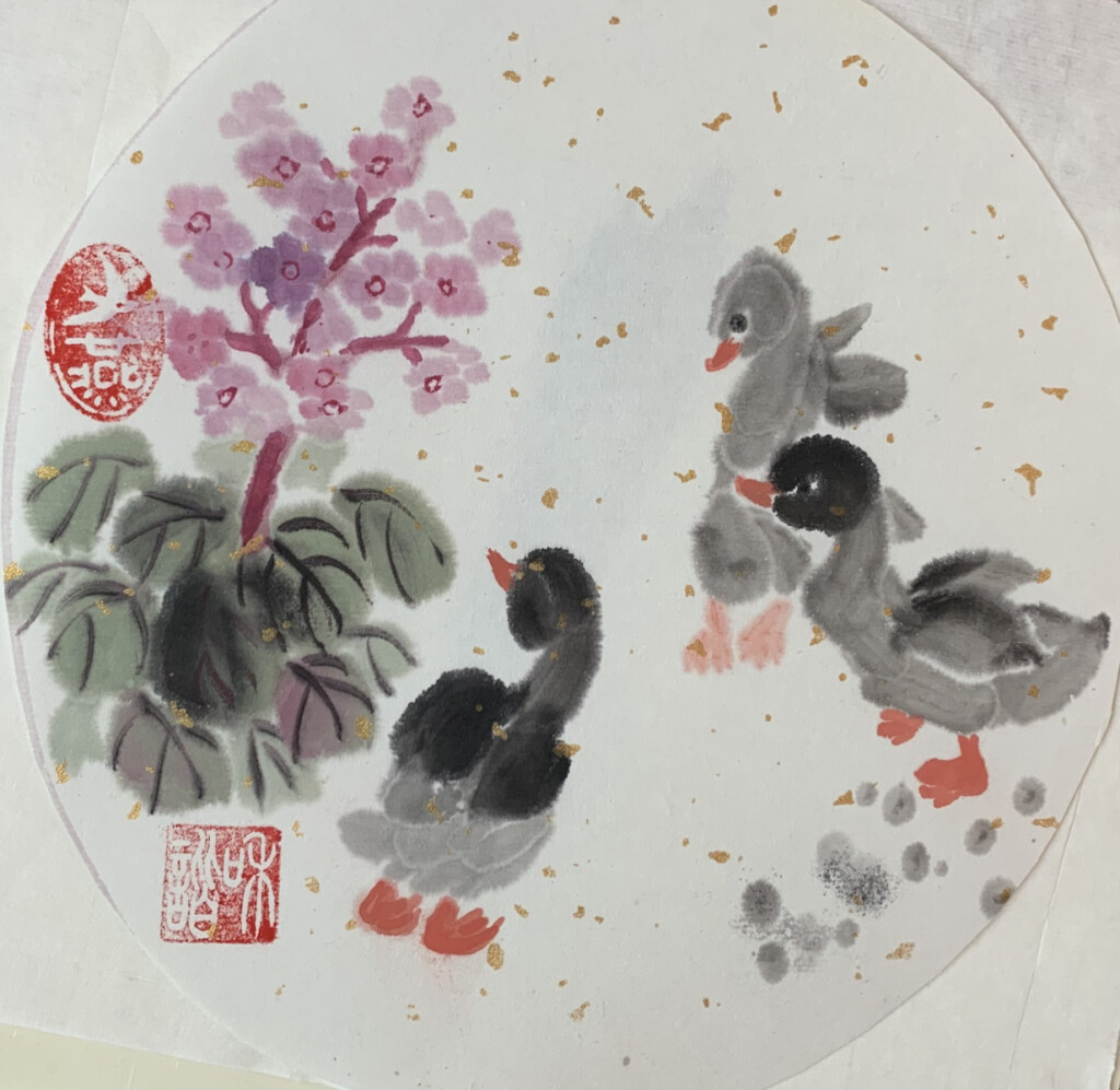 Гуляли по саду и вдруг - бадана цвет!