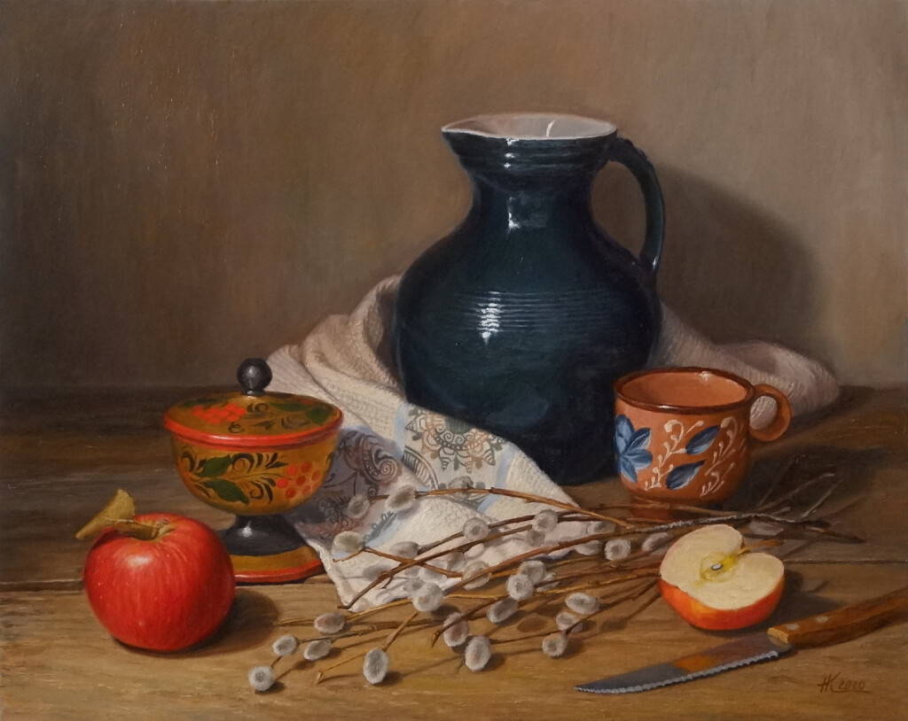 Натюрморт с вербой