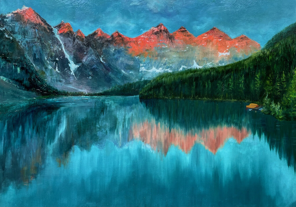 Утро в горах