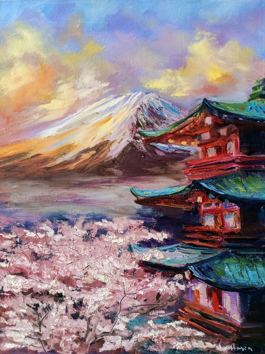 Закат на Фуджи