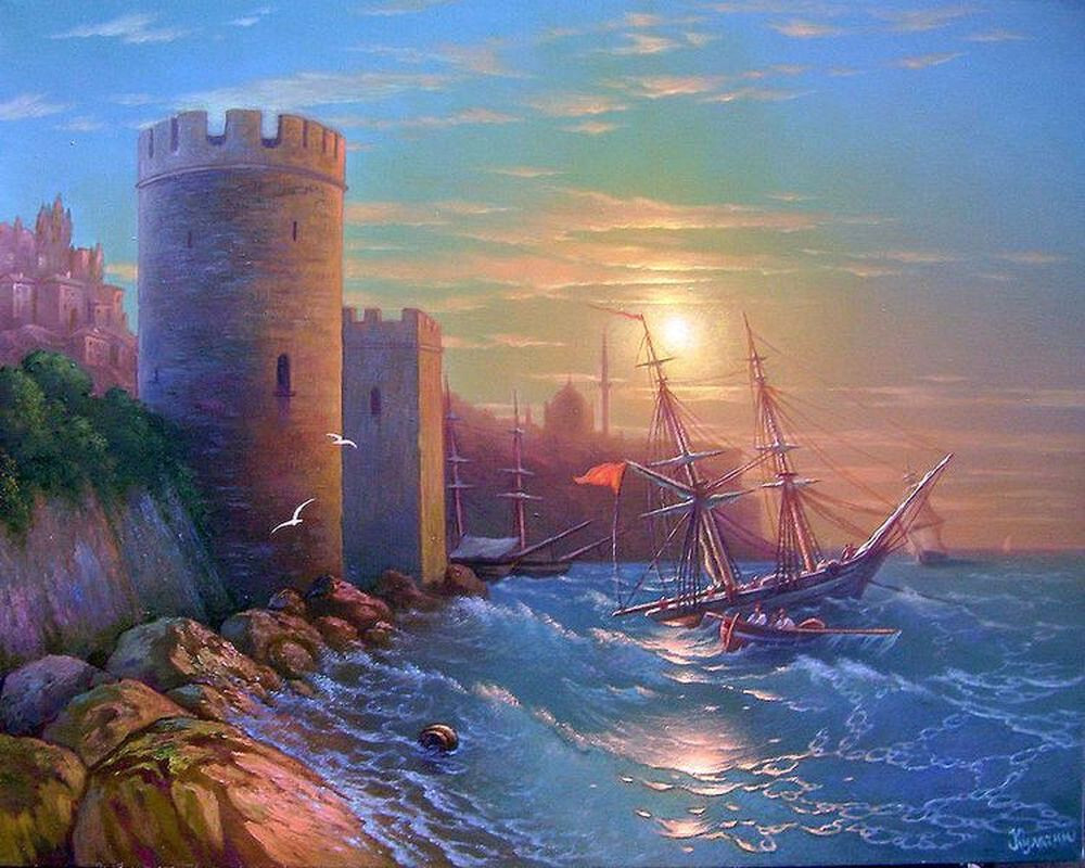 Восход у Восточного берега