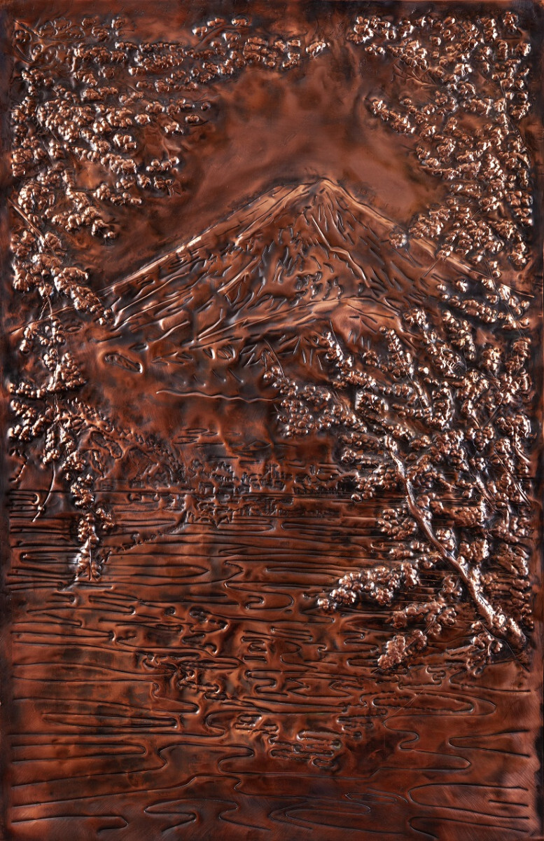 Фудзияма. Вид с озера Кавагути.