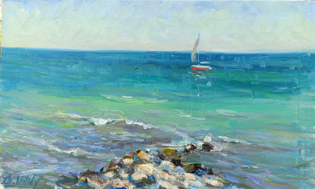 Бегущая по волнам. Пленэр ЖНатали