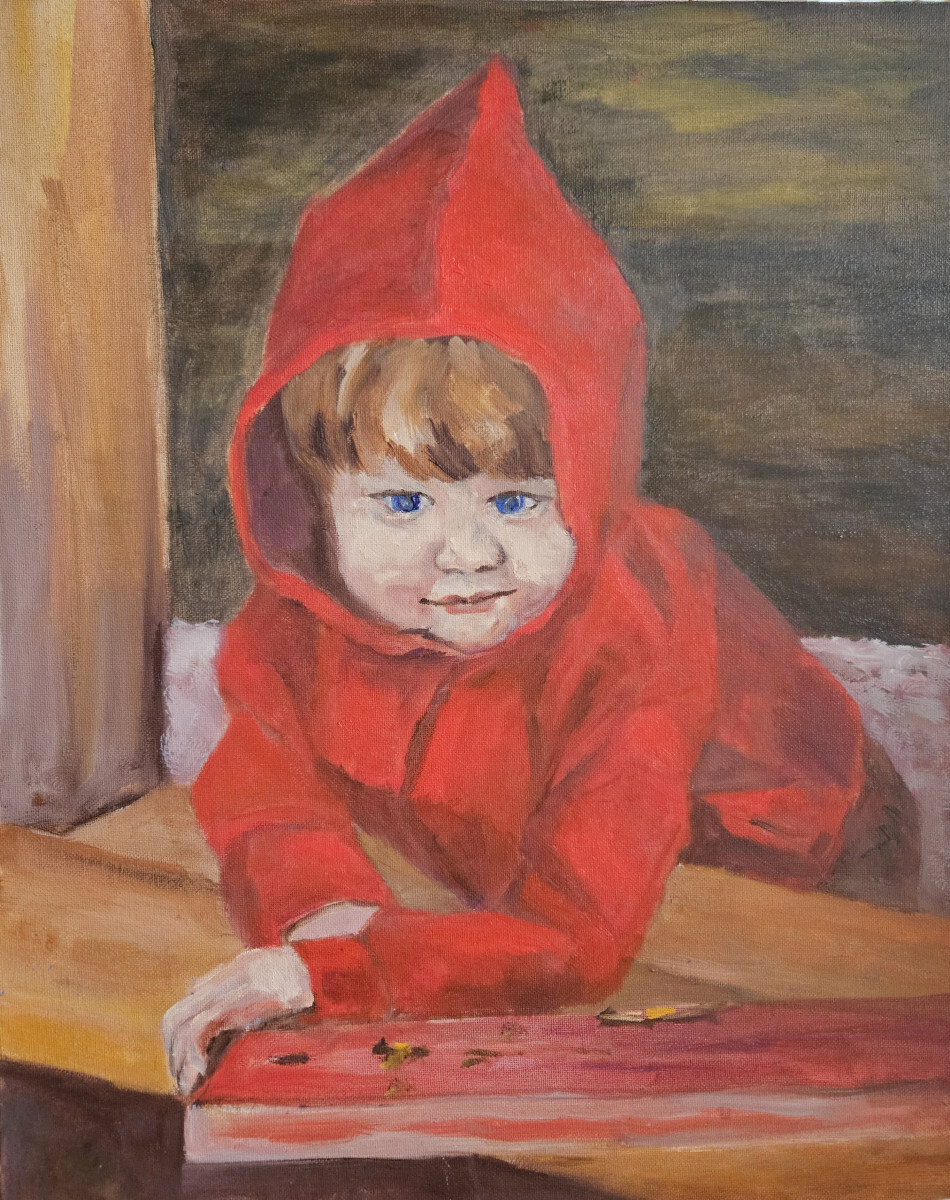 Малыш в красном