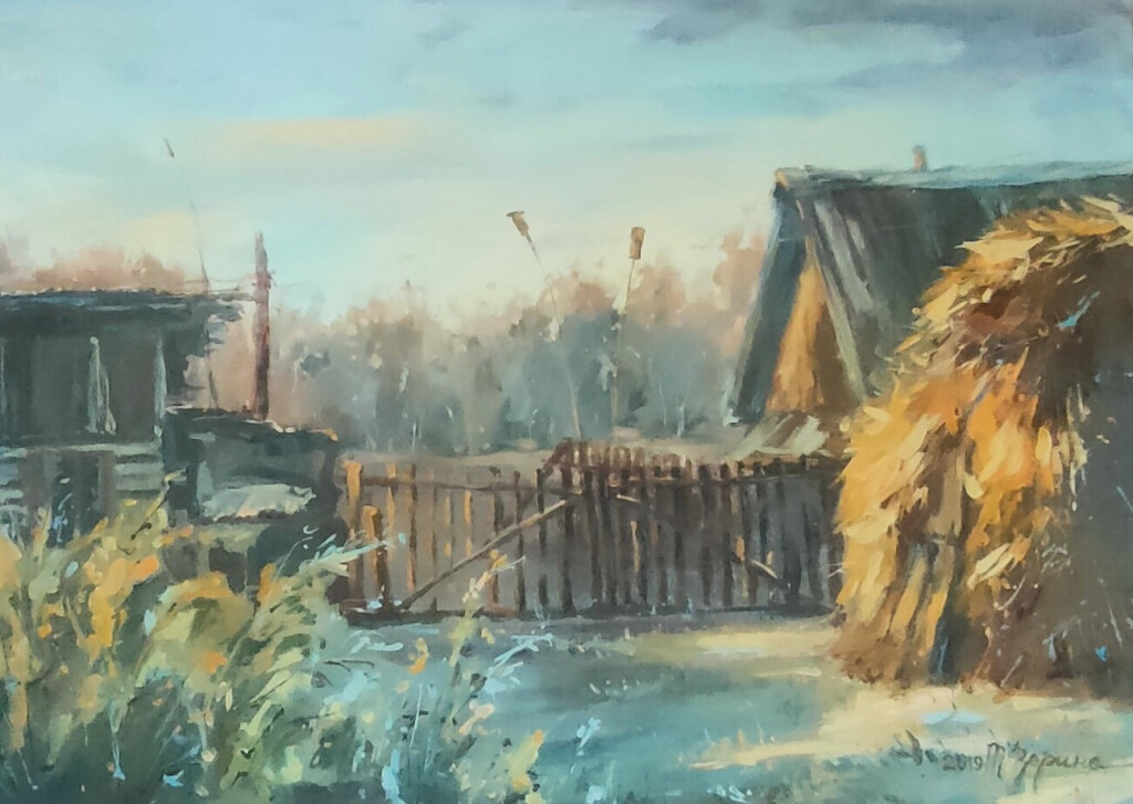 Деревенский пейзаж