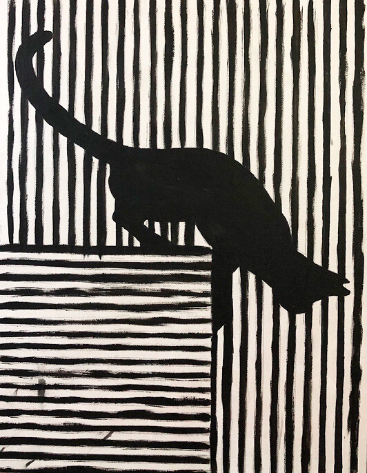 Чёрный кот в лабиринте