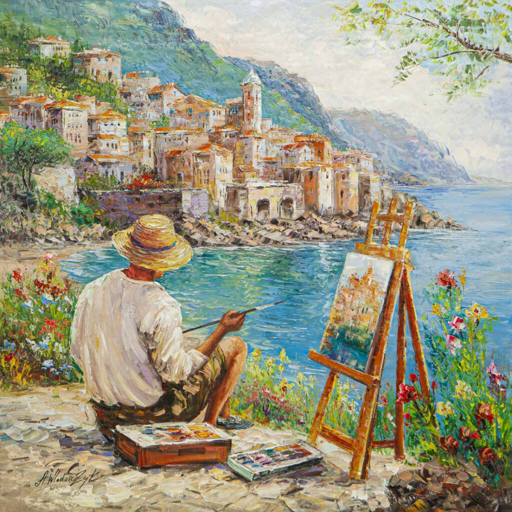 Окрыленный музой. Художник на пленэре