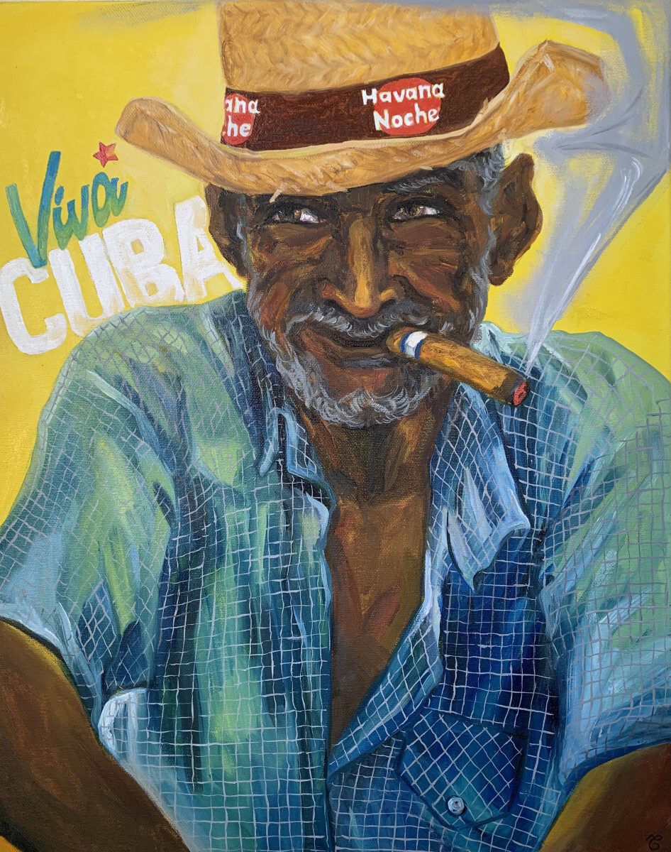 Кубинец с сигарой