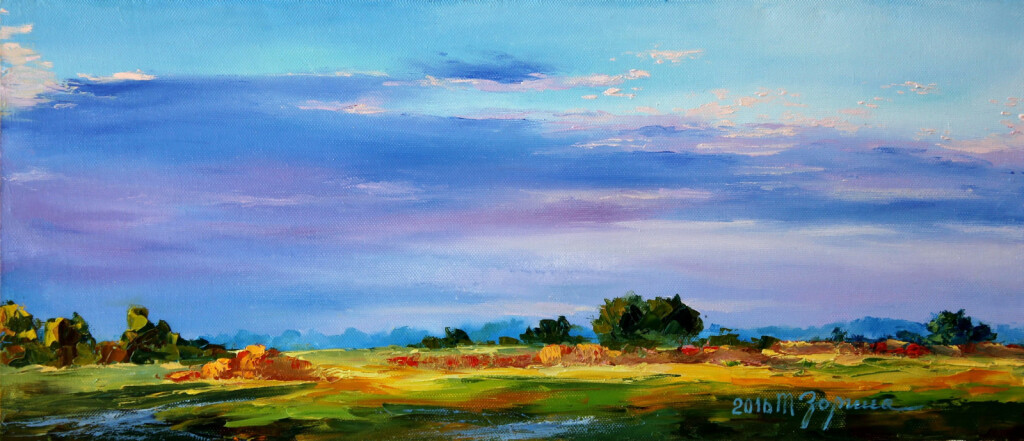 В небе тают облака