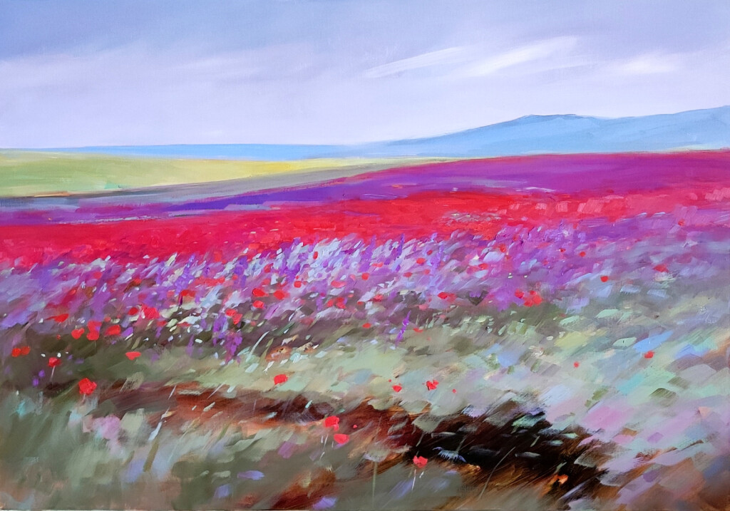 Маковые поля в Крыму