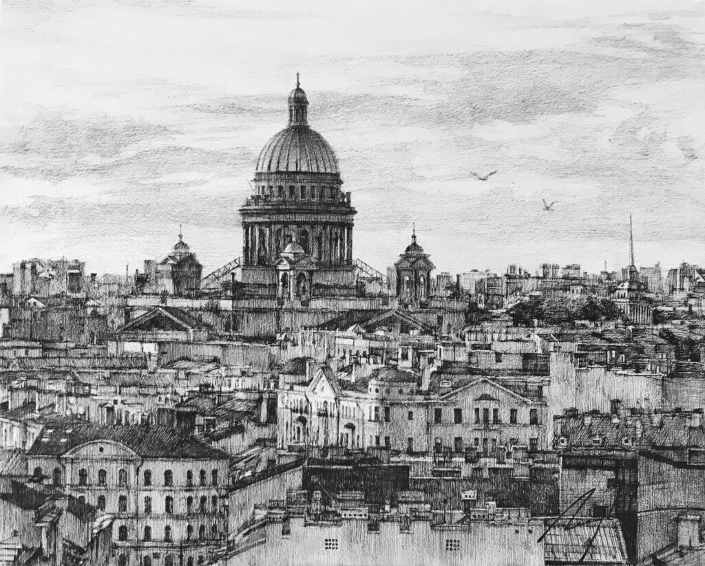 Загадочный Исаакиевский собор. Вид с крыши.