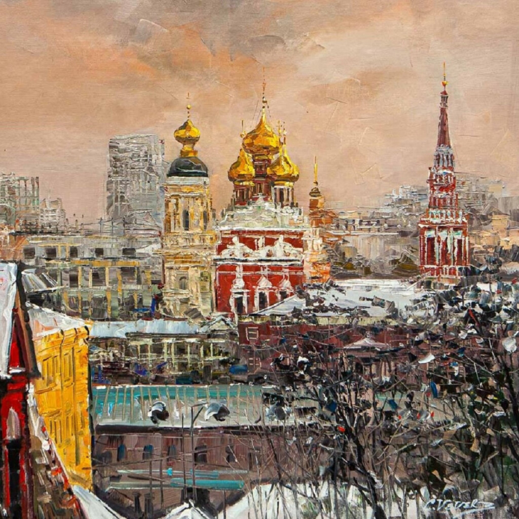 Москва златоглавая. Храм Воскресения Христова в Кадашах