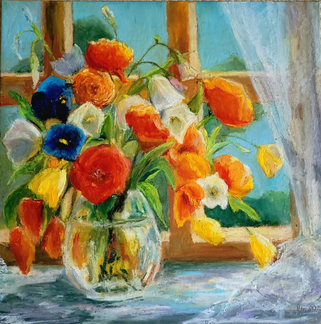 Оранжевый букет