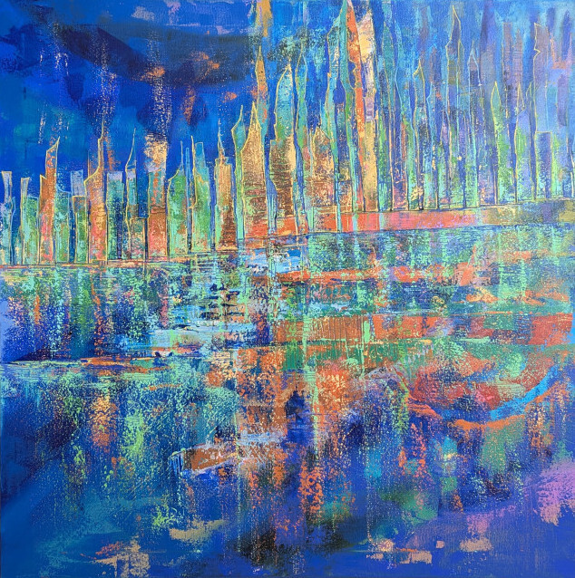 Мегаполис в отражении