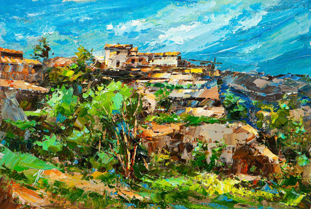 Старинная испанская деревня