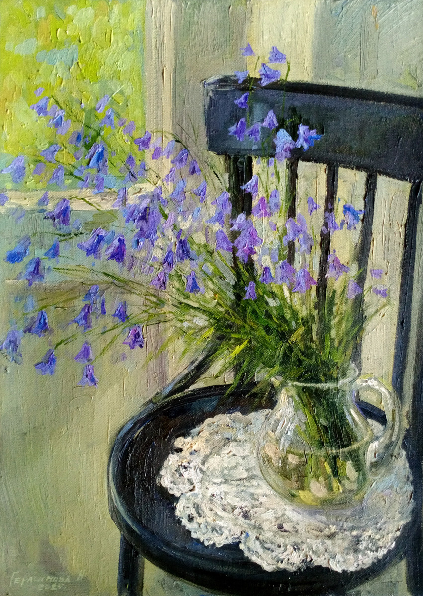 Букетик лесных колокольчиков