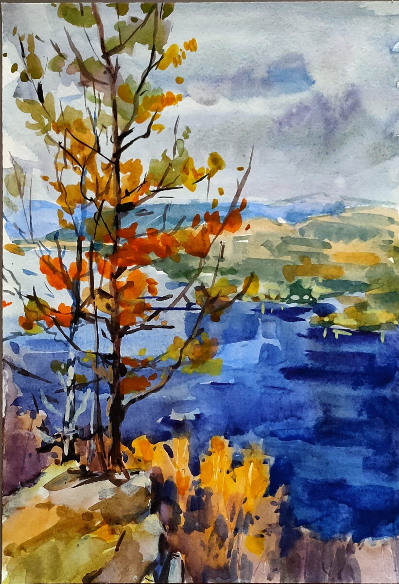 Енисей начало осени