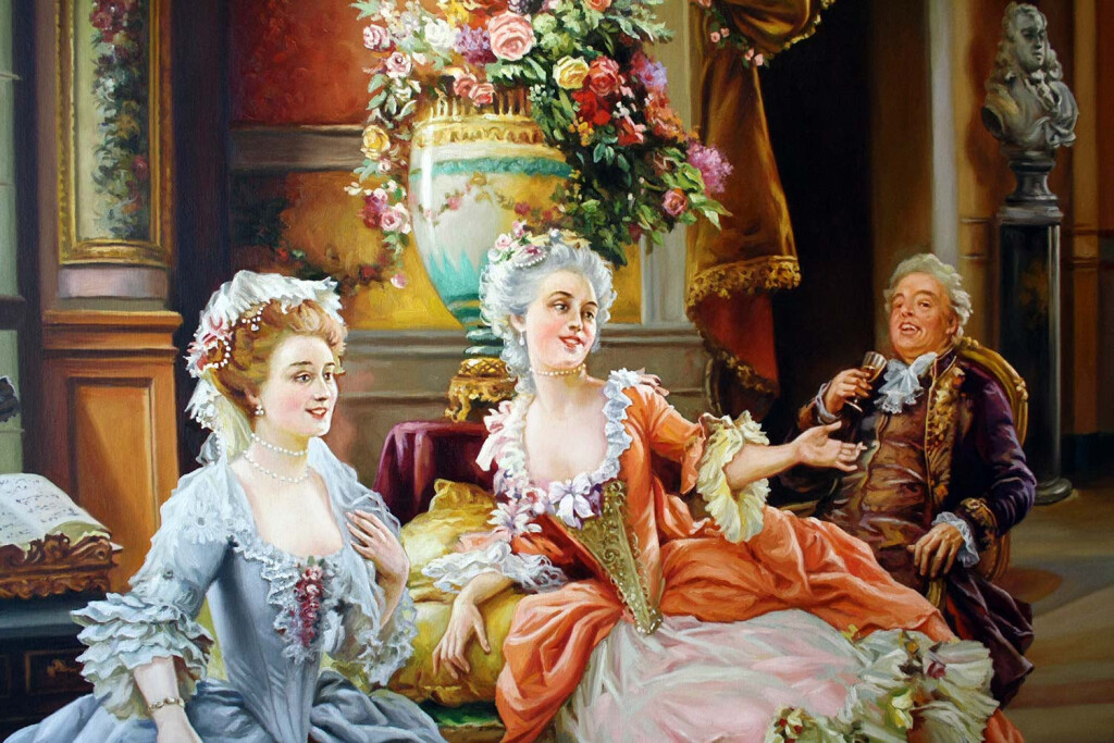 Элегантное общество Фрагмент