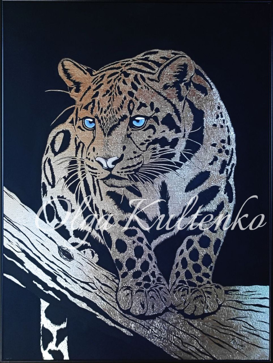 Серебряный леопард