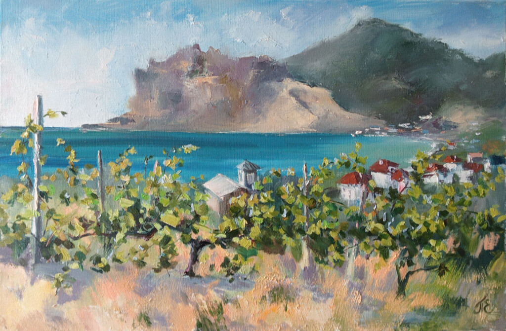 "Виноградники под Коктебелем"