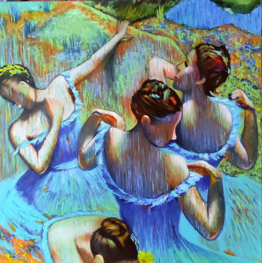 Голубые танцовщицы