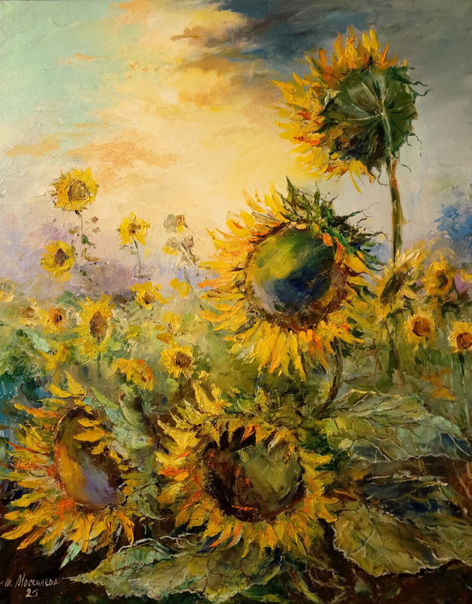 Подсолнухи