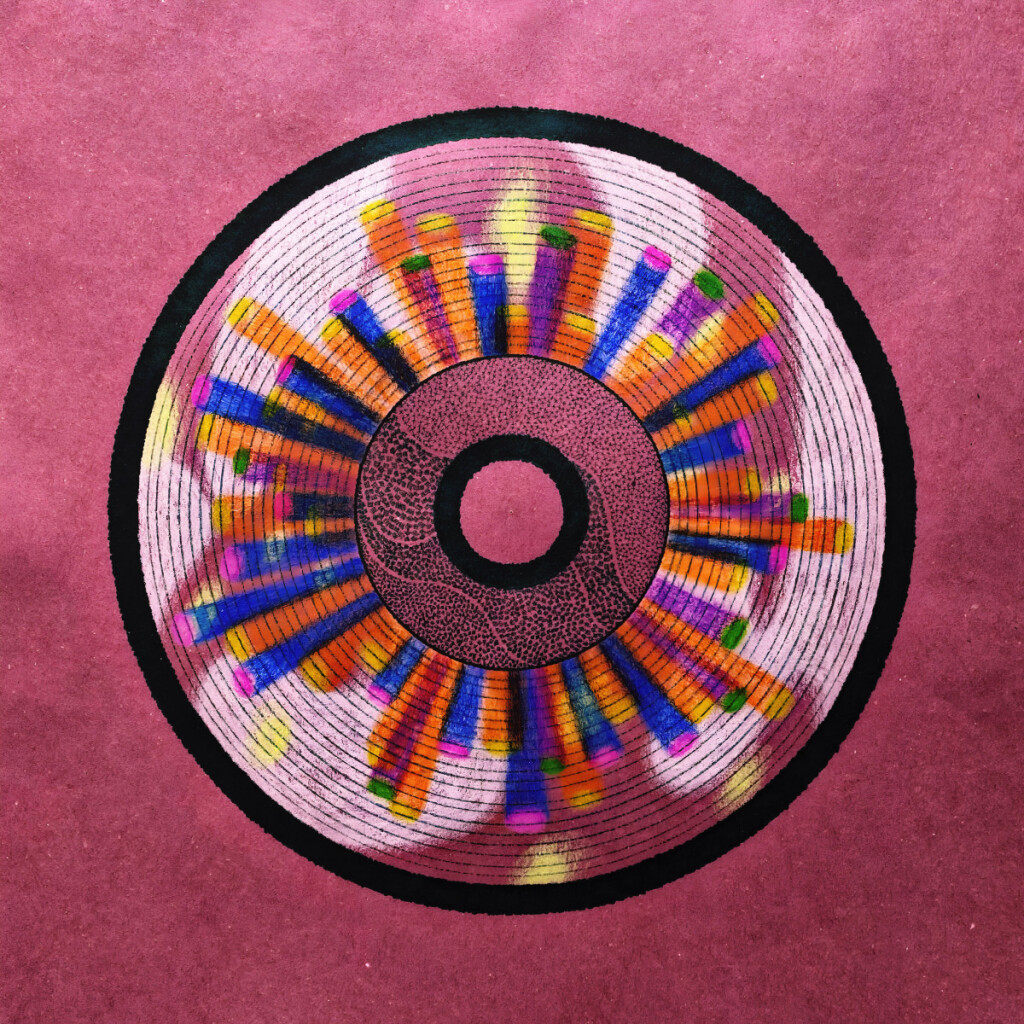 Искра Салют Праздник Графика карандашом