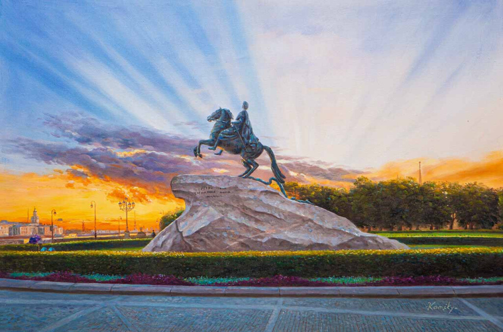 Медный всадник. Встречая рассвет