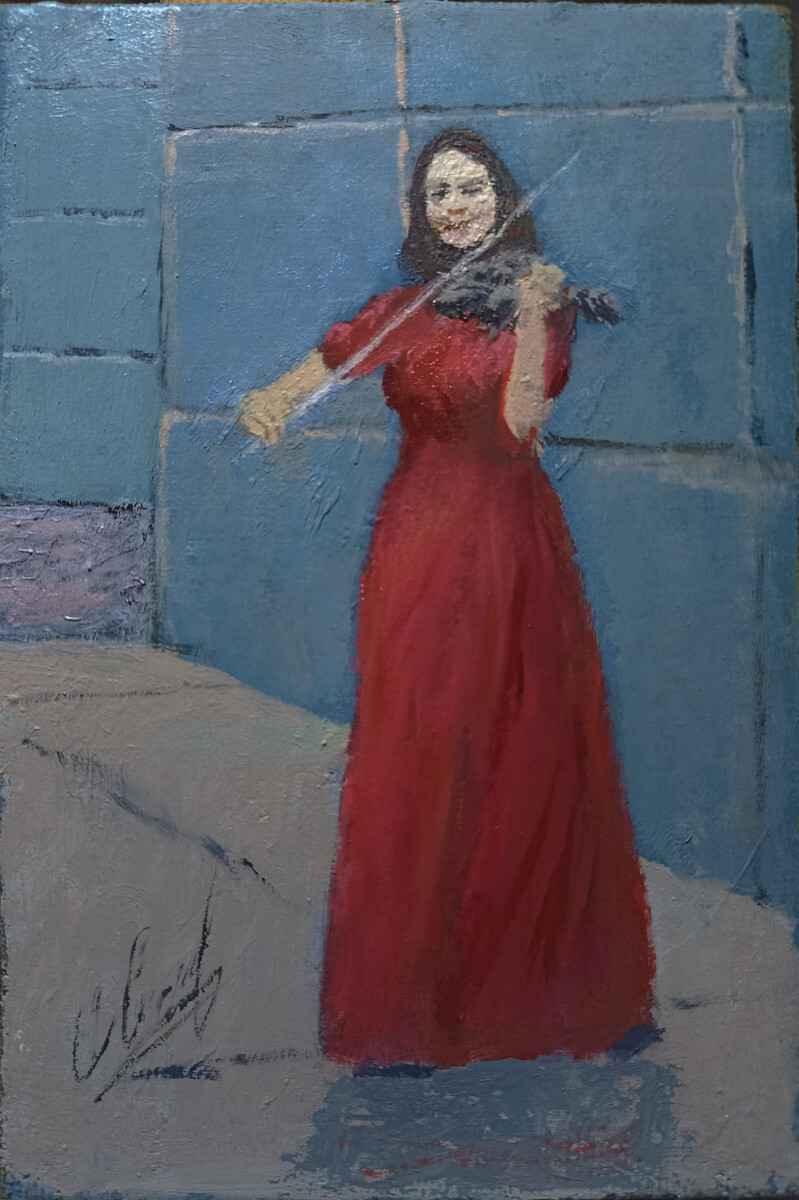 Уличная скрипка